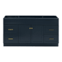 Ariel Hamlet 66" Single Free Standing Vanity Cabinet Only - Less Vanity Top Midnight Blue