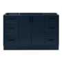 Ariel Kelly 54" Single Free Standing Vanity Cabinet Only - Less Vanity Top Midnight Blue