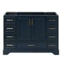 Ariel Stafford 48" Single Free Standing Vanity Cabinet Only - Less Vanity Top Midnight Blue