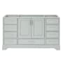 Ariel Stafford 61" Single Free Standing Vanity Cabinet Only - Less Vanity Top Grey
