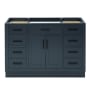Ariel Hepburn 48" Single Free Standing Vanity Cabinet Only - Less Vanity Top Midnight Blue