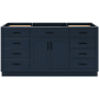 Ariel Hepburn 66" Single Free Standing Vanity Cabinet Only - Less Vanity Top Midnight Blue