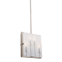 Artcraft Lighting Harbor Point 4 Light 4" Wide Pendant Satin Nickel