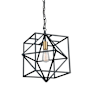Artcraft Lighting Roxton 15" Wide Pendant Matte Black / Harvest Brass