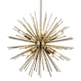 Artcraft Lighting Sunburst 8 Light 19" Wide Pendant Satin Brass