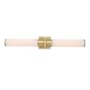 Artcraft Lighting Positano 2 Light 29" Wide Bath Bar Satin Brass