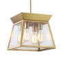Artcraft Lighting Lucian 4 Light 12" Wide Pendant Brushed Brass