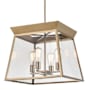 Artcraft Lighting Lucian 4 Light 18" Wide Pendant Brushed Brass