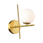 Artcraft Lighting Modena 12" Tall Wall Sconce Plated Brushed Brass