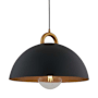 Artcraft Lighting Pantheon 16" Wide Pendant Black / Rust Brass