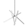 Artcraft Lighting Stix 32" Wide Pendant Chrome