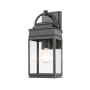 Artcraft Lighting Fulton 14" Tall Outdoor Wall Sconce Black