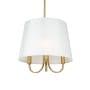 Artcraft Lighting Rhythm 3 Light 16" Wide Smart Multi Light Pendant Brushed Gold