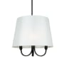 Artcraft Lighting Rhythm 3 Light 16" Wide Smart Multi Light Pendant Black