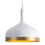 Artcraft Lighting Dash 12" Wide Pendant White / Gold