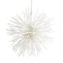 Arteriors Finch 8 Light 43" Wide Abstract Chandelier White / Whitewash Stained
