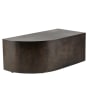 Arteriors Cortez 44" Wide Iron Coffee Table Bronze