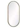 Arteriors Vaquero 19" W x 36" H Oval Framed Bathroom Mirror Antique Brass