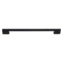 Ashley Norton Solid Brass Linear 3-3/4 Inch Center to Center Handle Cabinet Pull Flat Black