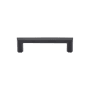 Ashley Norton Hex 4" Center to Center Luxury Solid Brass Hexagon Cabinet Handle / Drawer Pull Flat Black