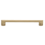 Ashley Norton Apollo 12" Center to Center Luxury Solid Bronze Large Cabinet Handle / Drawer Pull Natural Bronze