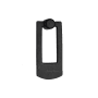 Ashley Norton Solid Bronze 3.5" Long Rustic Farmhouse Rectangular Drop Ring Knob Distressed Black