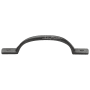 Ashley Norton Solid Bronze 6 Inch Long Handle Cabinet Pull Dark Bronze