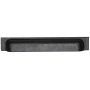 Ashley Norton Solid Bronze Industrial 8 Inch Center to Center Cup Cabinet Pull Dark Bronze