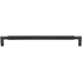 Ashley Norton Bradley 8" Center to Center Luxury Solid Bronze Geometric Angled Barrel Cabinet Handle / Drawer Pull Dark Bronze