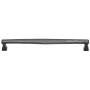 Ashley Norton Solid Bronze Deco 10 Inch Center to Center Handle Cabinet Pull Dark Bronze