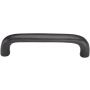 Ashley Norton Bow 3-3/4" Center to Center Luxury Solid Bronze Arch Bow Cabinet Handle / Drawer Pull Dark Bronze