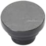 Ashley Norton Solid Bronze Round Step 1-1/2 Inch Mushroom Cabinet Knob Dark Bronze