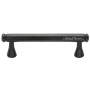 Ashley Norton Solid Bronze Hex 7 Inch Center to Center Bar Cabinet Pull Dark Bronze