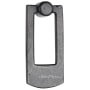 Ashley Norton Solid Bronze 3.5" Long Rustic Farmhouse Rectangular Drop Ring Knob Dark Bronze