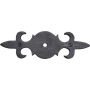 Ashley Norton Solid Bronze 5 Inch Cabinet Knob Backplate Dark Bronze