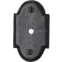 Ashley Norton Solid Bronze 1-1/2 Inch Cabinet Knob Backplate Dark Bronze