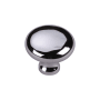 Ashley Norton Luxury 1-1/2" Round Mushroom Luxury Solid Brass Cabinet / Drawer Knob Polished Chrome