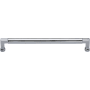 Ashley Norton Bauhaus 12-5/8" Center to Center Luxury Solid Brass Bauhaus Barrel Style Cabinet Handle / Drawer Pull Polished Chrome