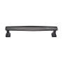 Ashley Norton Deco 6" Center to Center Luxury Solid Brass Stepped and Tapered Cabinet Handle / Drawer Pull Dark Oil Rubbed