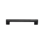 Ashley Norton Solid Brass Urban 12-5/8 Inch Center to Center Handle Cabinet Pull Flat Black