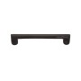 Ashley Norton Solid Brass Apollo 6 Inch Center to Center Handle Cabinet Pull Flat Black