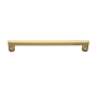 Ashley Norton Apollo 8" Center to Center Luxury Solid Brass Cabinet Handle / Drawer Pull Satin Brass