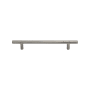 Ashley Norton Solid Brass Modern 4 Inch Center to Center Bar Cabinet Pull Satin Nickel