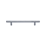 Ashley Norton Solid Brass Modern 4 Inch Center to Center Bar Cabinet Pull Polished Chrome
