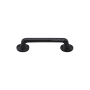 Ashley Norton Solid Brass Classic Transitional 8 Inch Center to Center Handle Cabinet Pull Flat Black