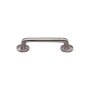 Ashley Norton Solid Brass Classic Transitional 8 Inch Center to Center Handle Cabinet Pull Satin Nickel
