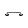 Ashley Norton Solid Brass Classic Transitional 8 Inch Center to Center Handle Cabinet Pull Polished Nickel
