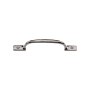 Ashley Norton Luxury 5-3/16" Center to Center Surface Mount Vintage Window Sash Style Cabinet Handle / Pull Polished Nickel
