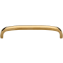 Ashley Norton Bridge 6" Center to Center Luxury Solid Brass Arch Strap Style Cabinet Handle / Drawer Pull Unlacquered Brass
