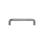 Ashley Norton Solid Brass 3-1/2 Inch Center to Center Wire Cabinet Pull Polished Chrome
